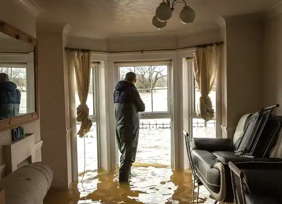 water damage restoration service Whiteland
